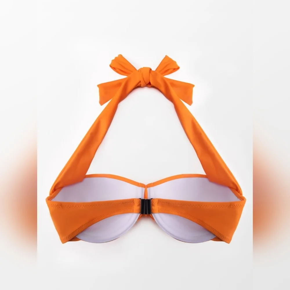 NWT CUPSHE Wide Straps Bikini Top, Size S